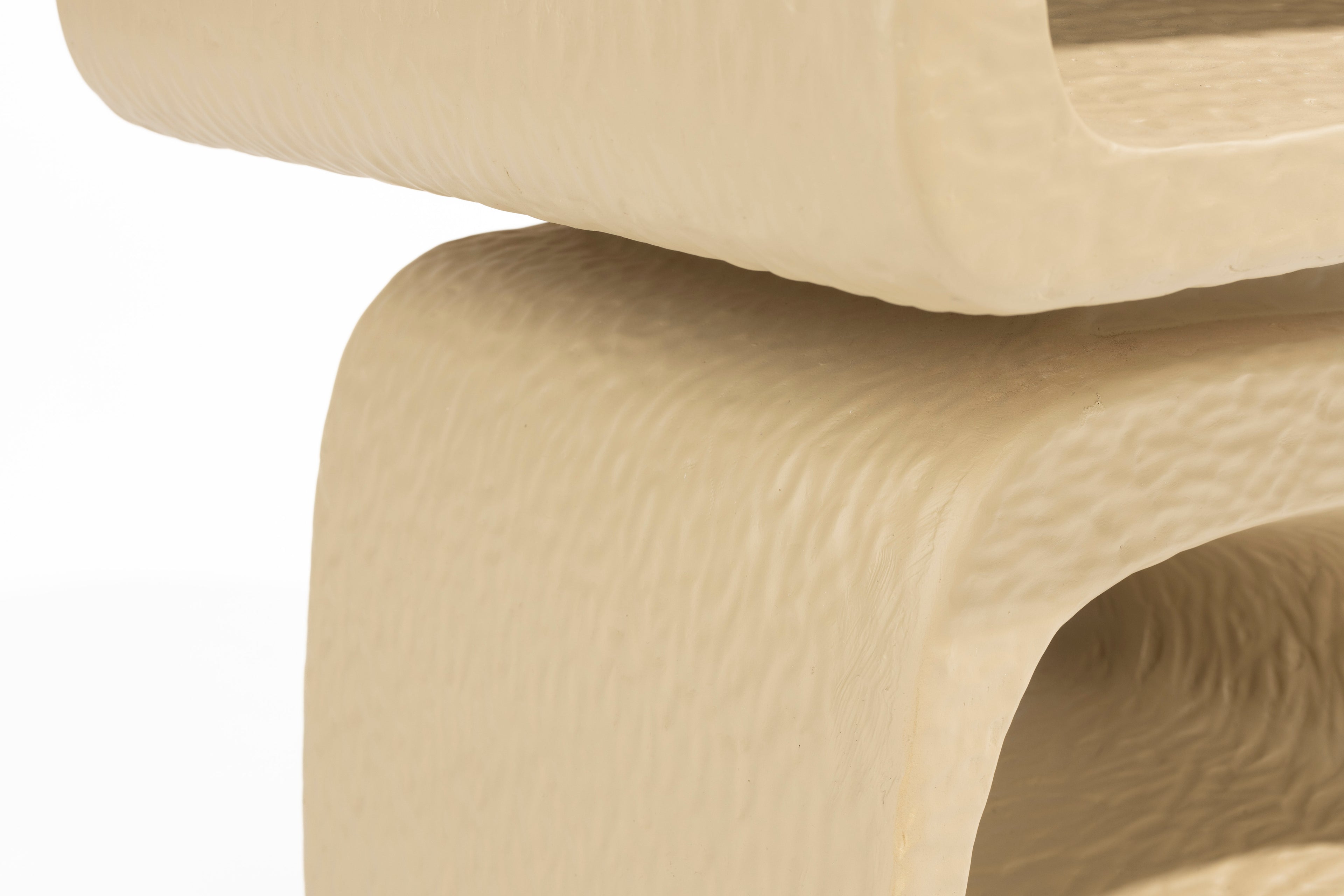 Eddy - Side Table - Resin - Beige