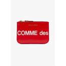 Comme Des Garçons Wallet - Leather Goods Wallet - Red