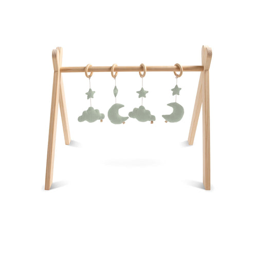 Arche D'Éveil Bois Avec 4 Jouets