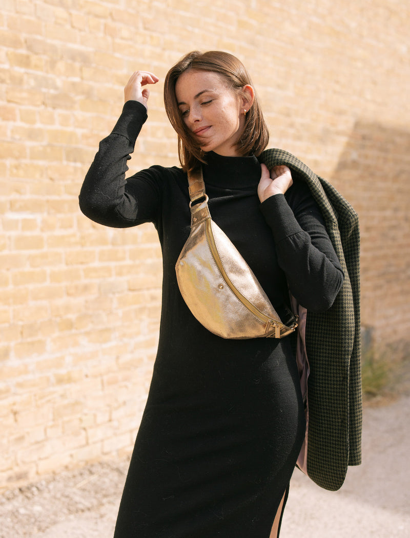 Sac Banane Nicole - Doré Cuivre