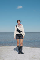 Sac Banane Nicole Sherpa - Noir