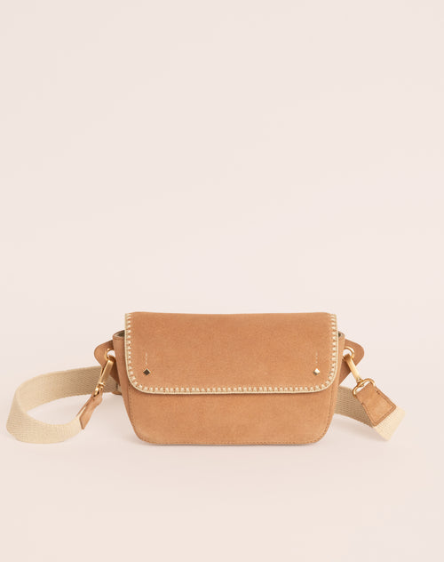 Sac Banane Emilie Peach Brode