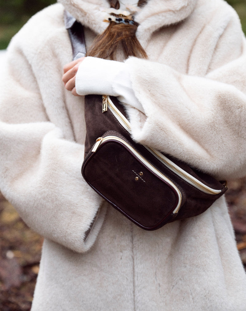 Sac Banane Nicoletta Chocolat