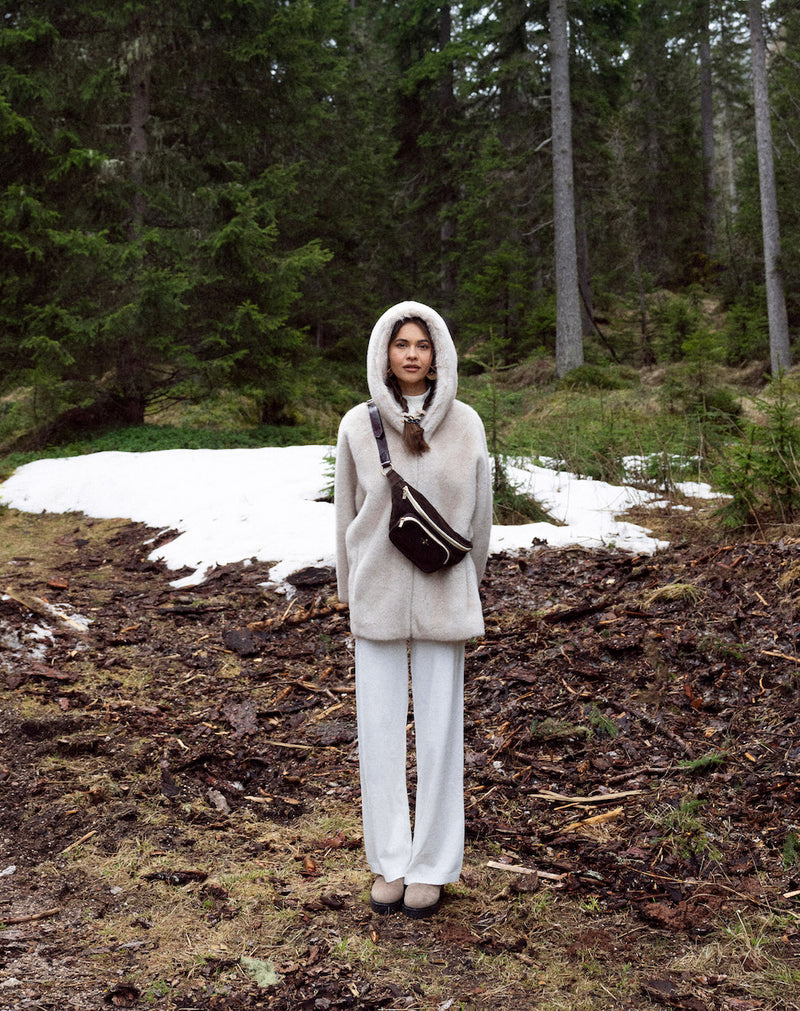 Sac Banane Nicoletta Chocolat