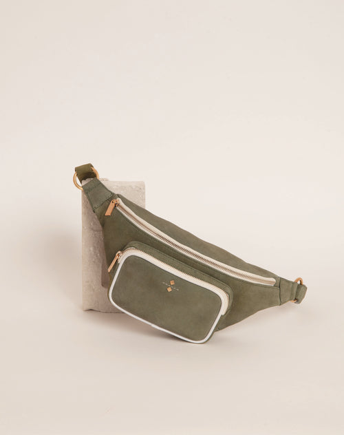 Sac Banane Nicoletta Olive