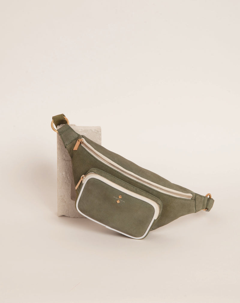 Sac Banane Nicoletta Olive