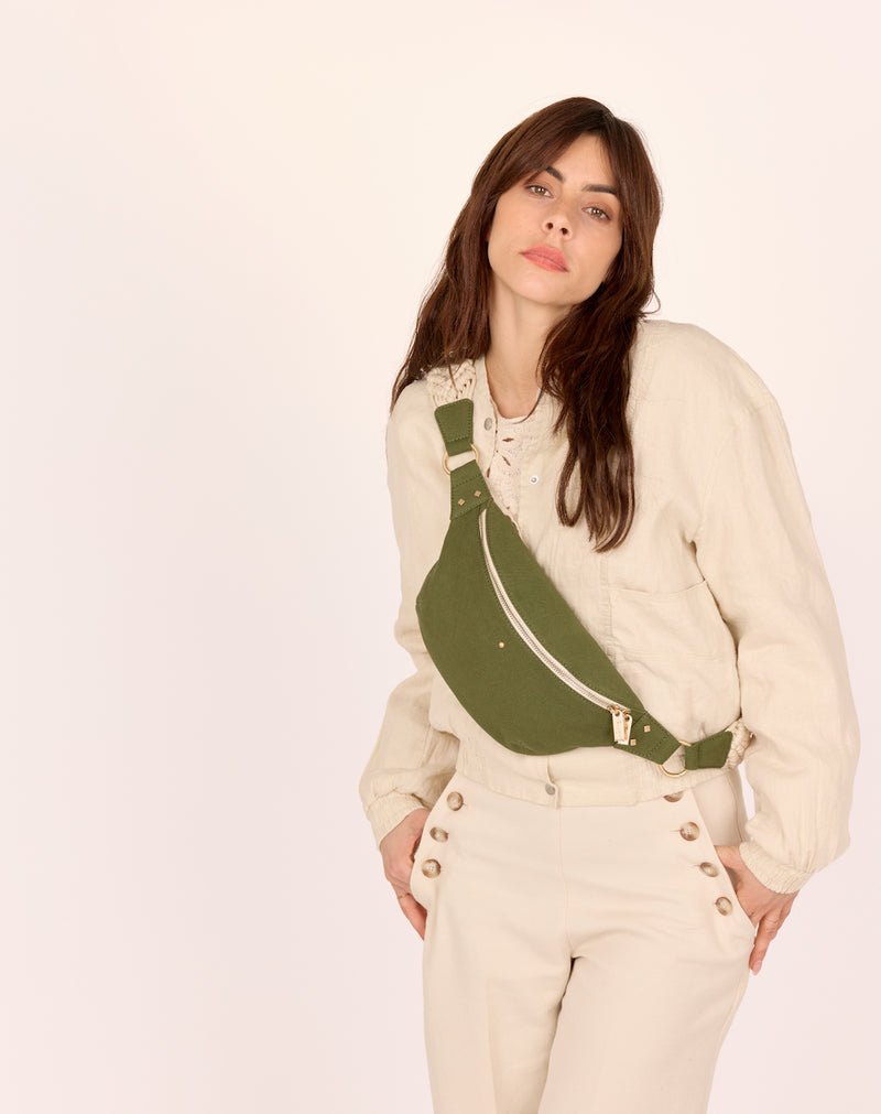 Sac Banane Nicole Olive