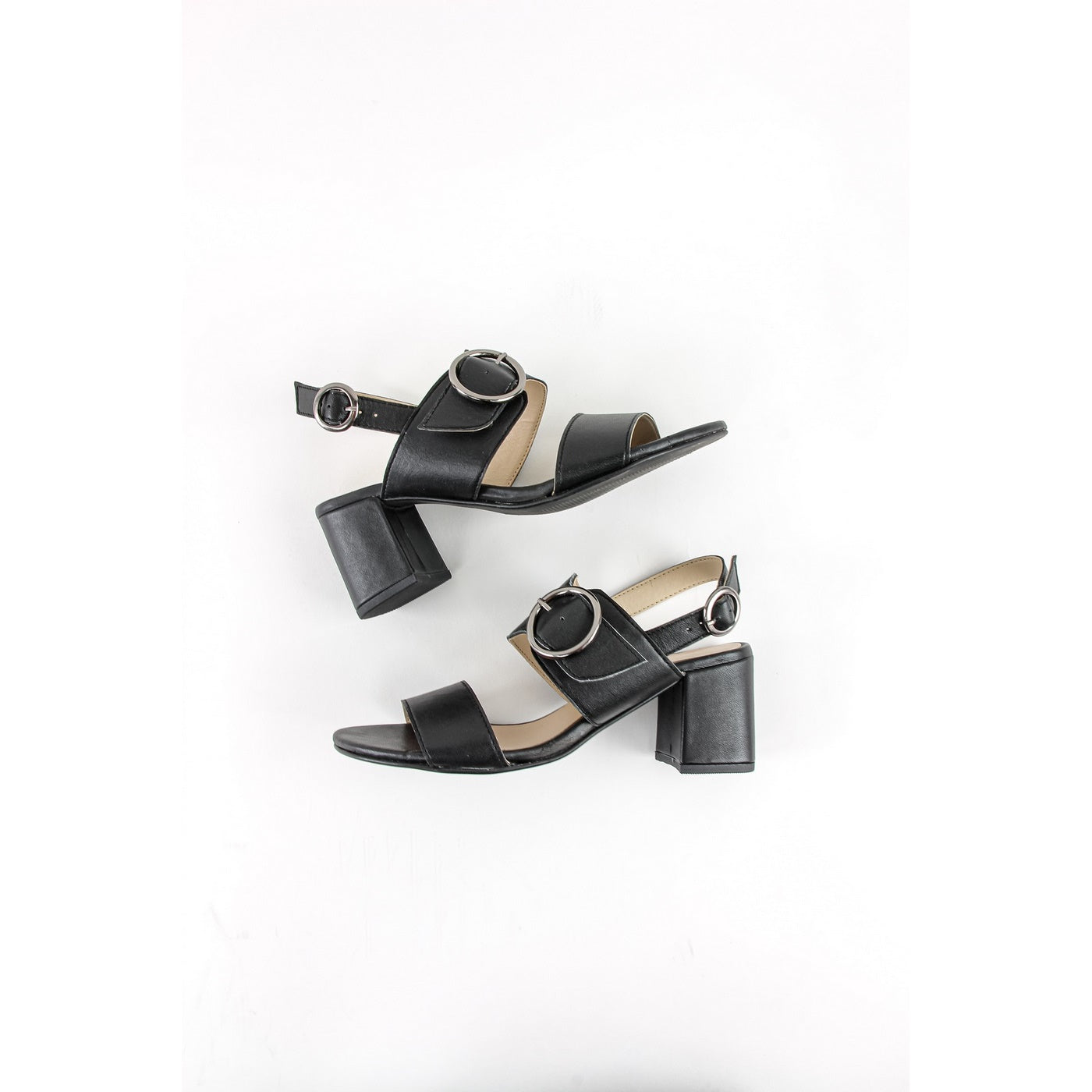 Sandales À Talon Sabrina - Noir - Manoukian