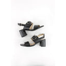 Nalaïm - Sandalias Tacón Sabrina - Negro - Manoukian