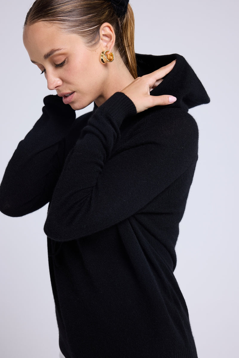 Sweat A Capuche Sabrina - Noir