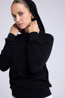 Sweat A Capuche Sabrina - Noir