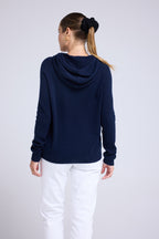 Sweat A Capuche Sabrina - Bleu Marine