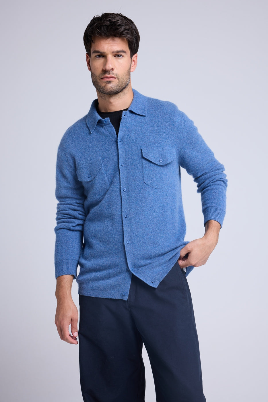 Camisa Sacha - Azul Tejano