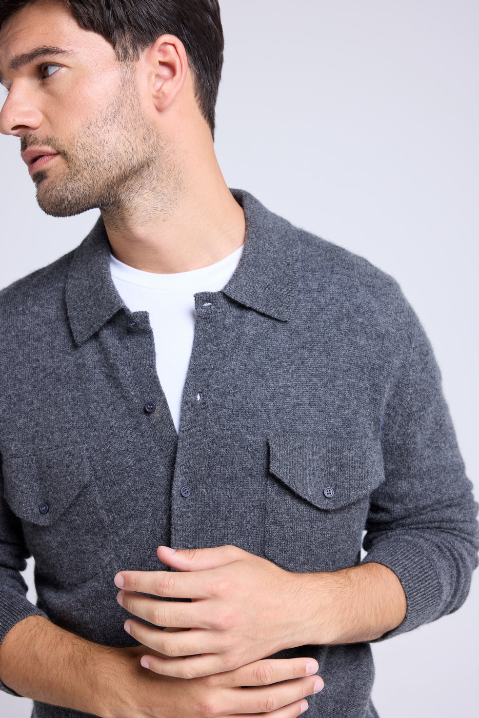 Chemise Sacha - Gris - Homme