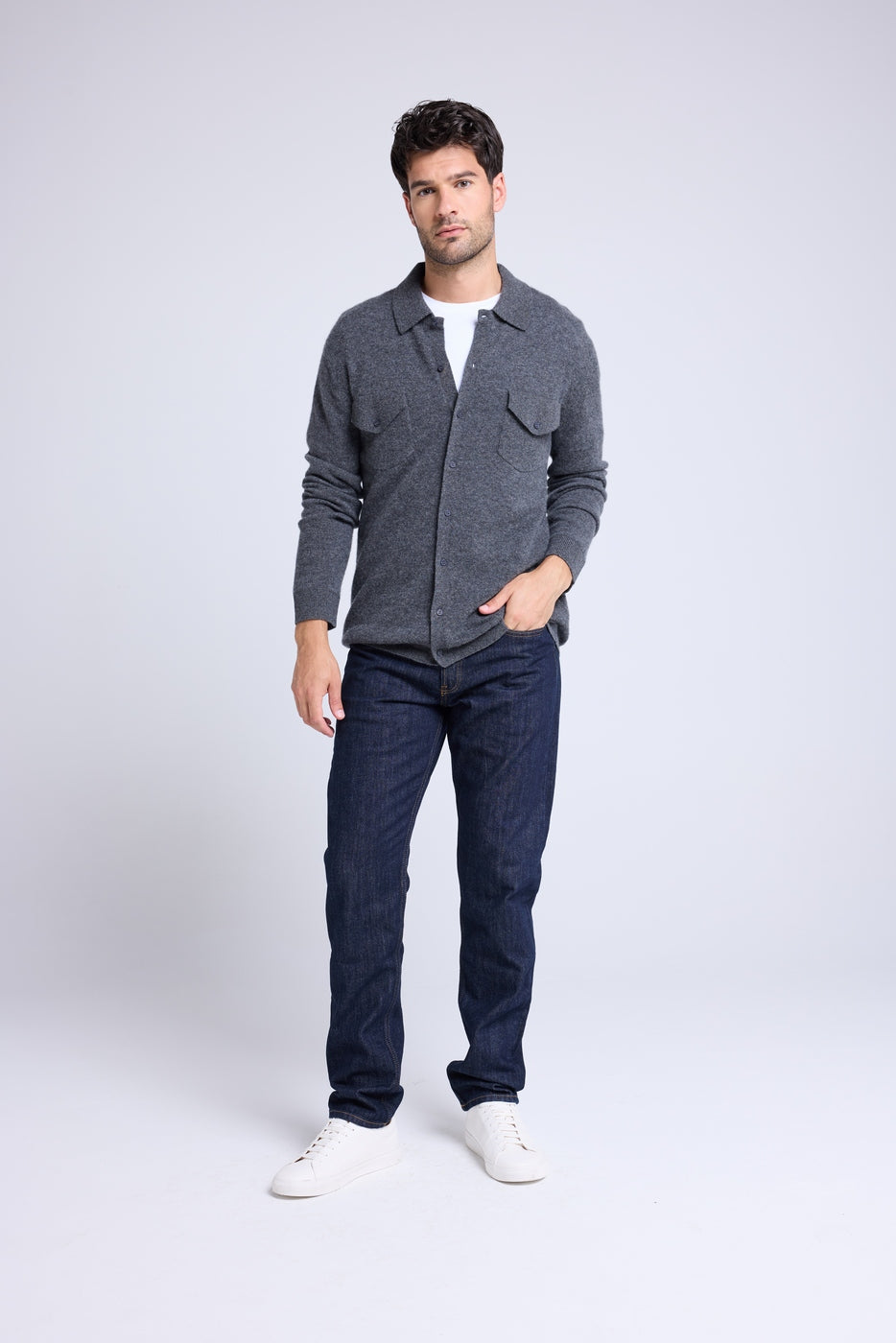 Chemise Sacha - Gris - Homme