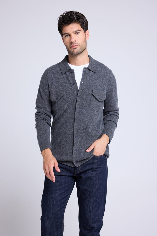 Chemise Sacha - Gris - Homme