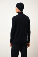 Pull Col Roulé 4 Fils - Sacha - Navy