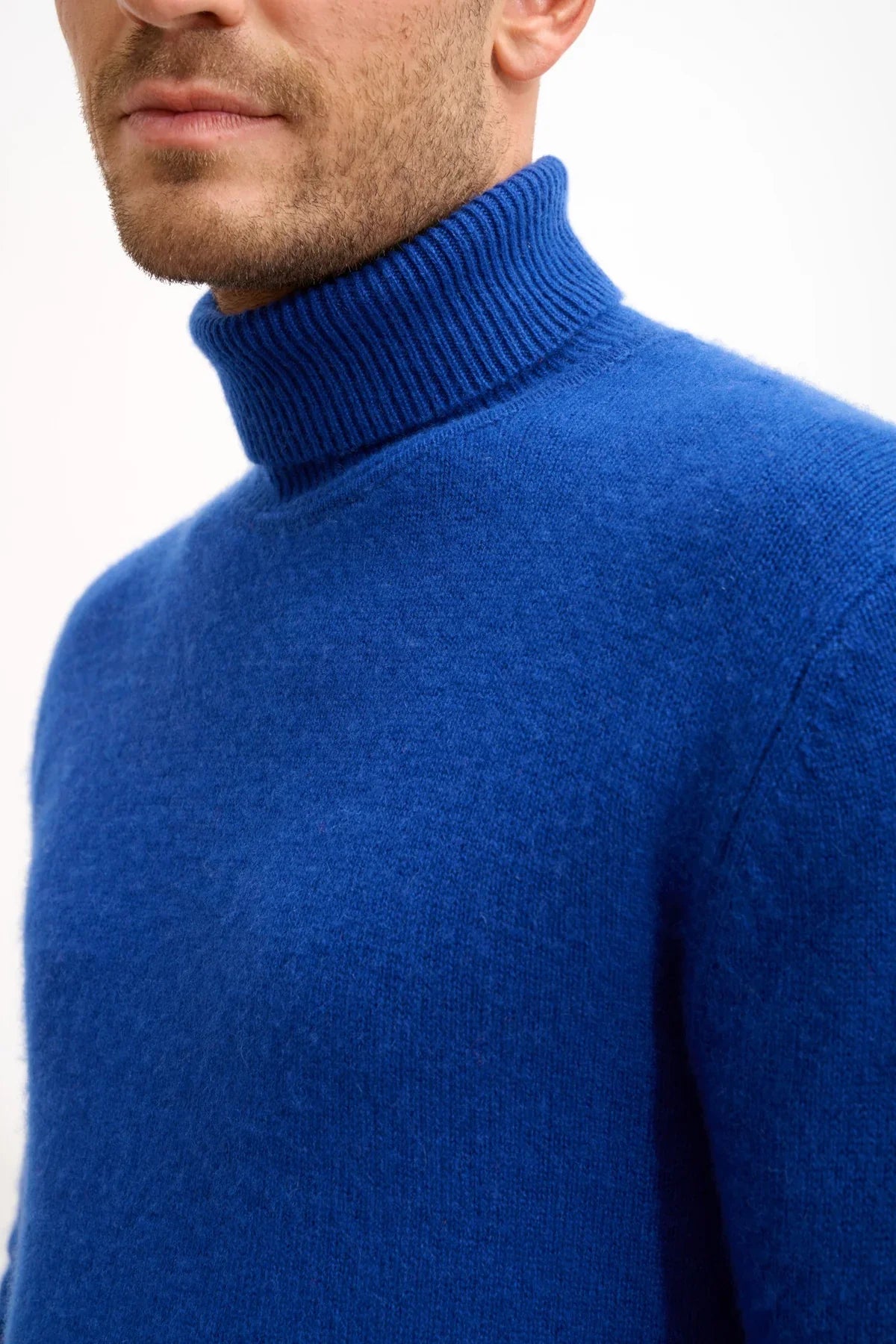 Roll-Neck Jumper 4-Ply - Sacha - Outremer