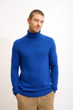 Roll-Neck Jumper 4-Ply - Sacha - Outremer