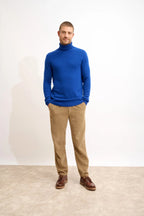 Roll-Neck Jumper 4-Ply - Sacha - Outremer