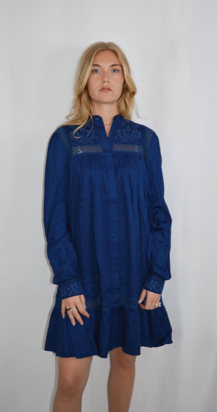 Sacrak Dress - Navy