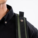 Sac À Dos En 100% Polyester Recyclé Roll-Top - Noir Et Kaki