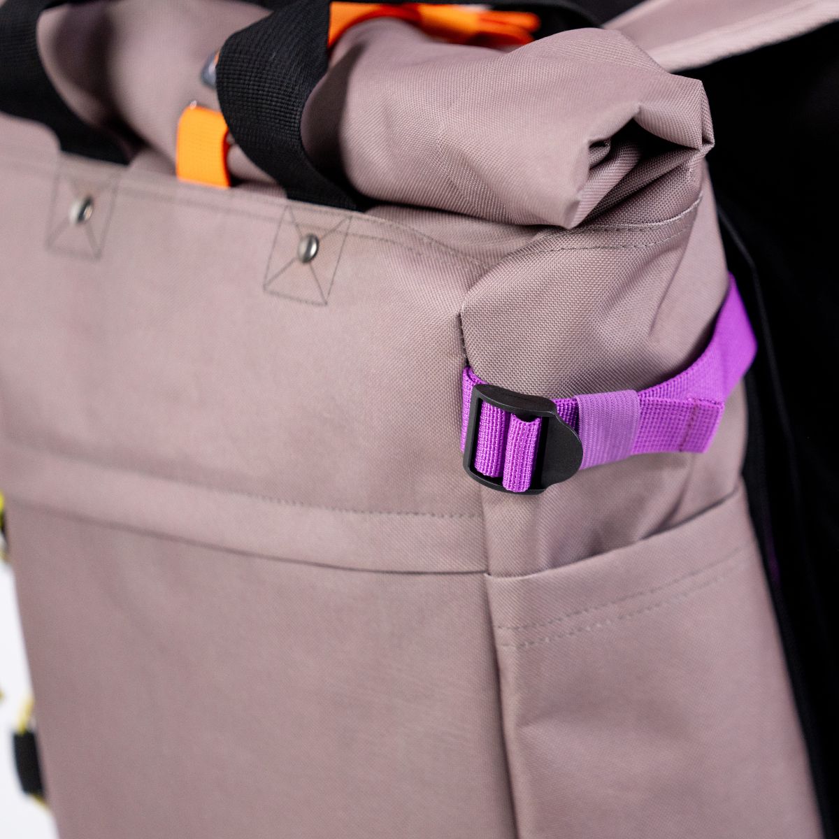 Mochila De 100% Poliéster Reciclado Roll-Top - Topo