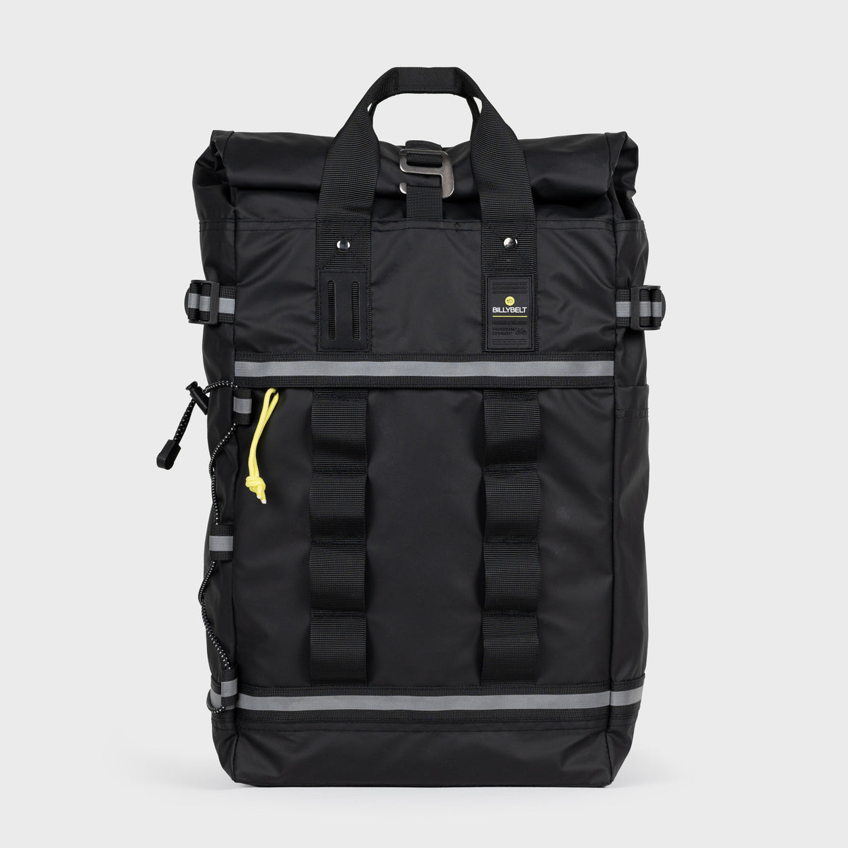 Waterproof Roll-Top Backpack - Black