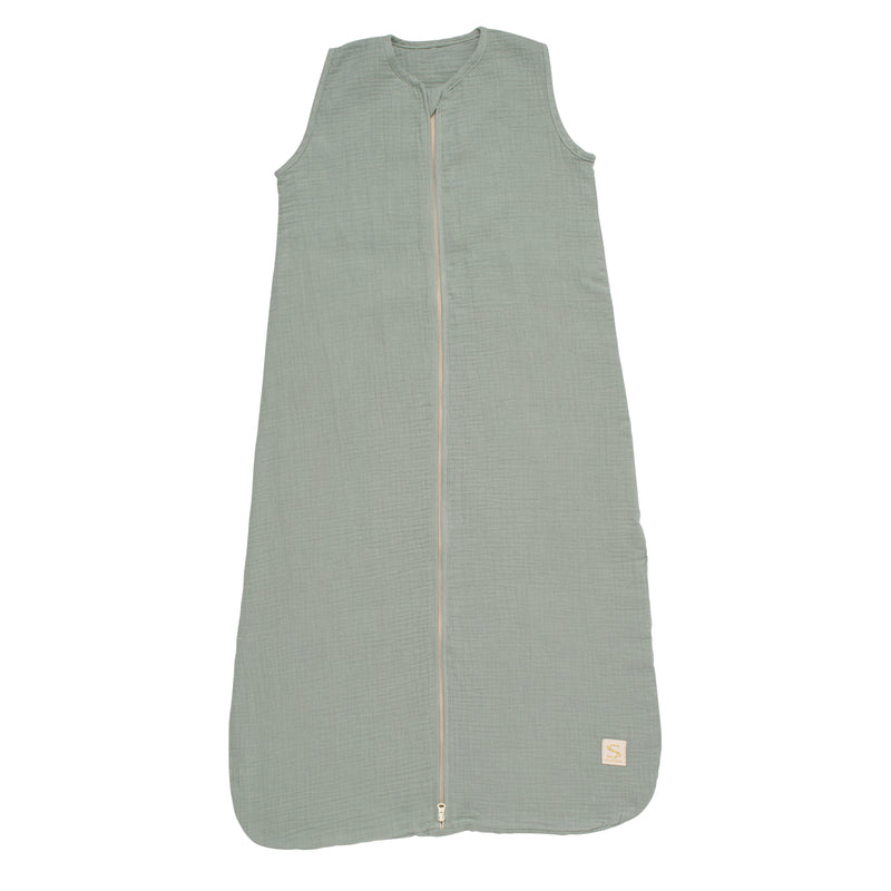 Gigoteuse D'Été Bébé En Double Gaze De Coton - Vert