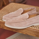 Mocassins L'Homme Sage Daim Rose