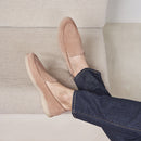 Mocassins L'Homme Sage Daim Rose