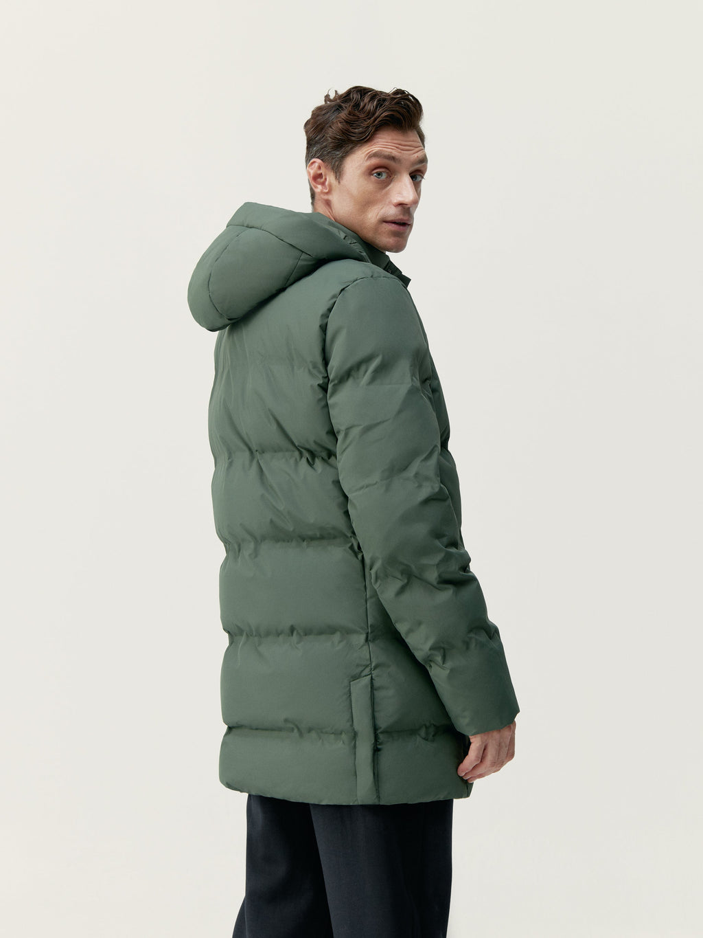 Saiko Coat - Hunter Green - Men