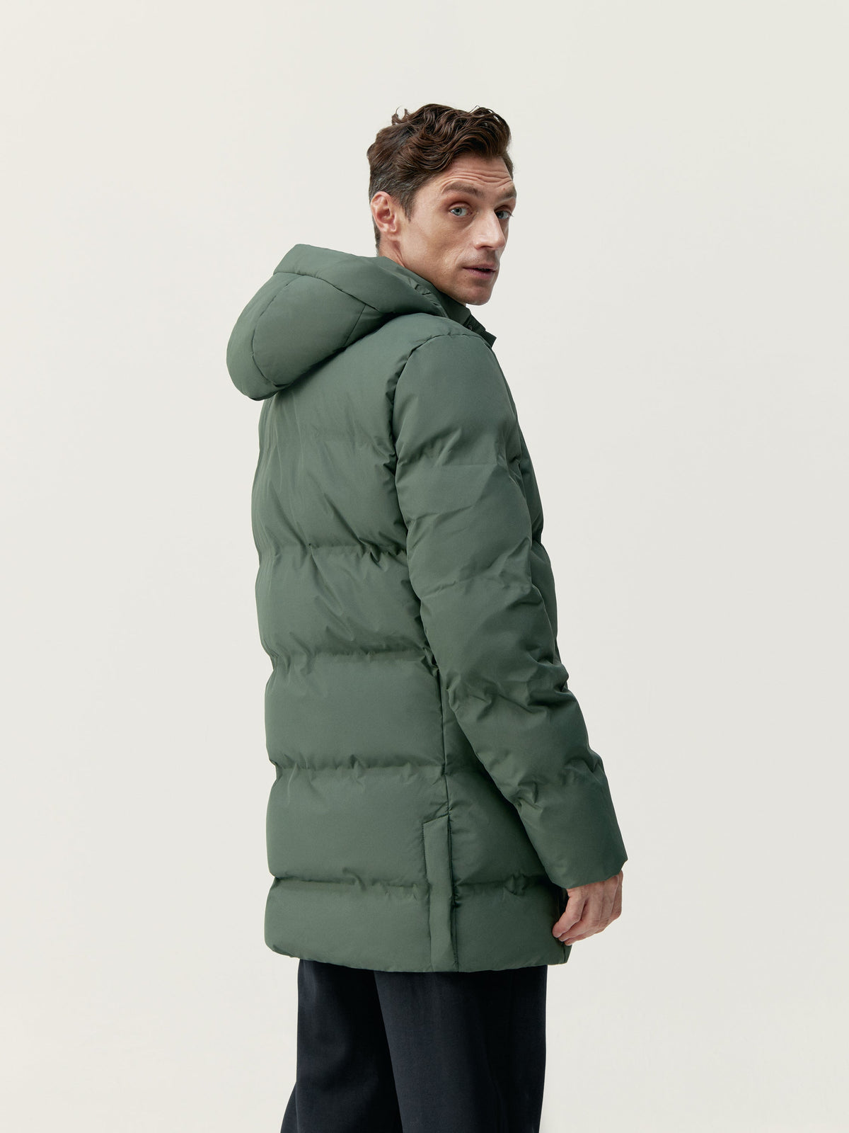 Saiko Coat - Hunter Green - Men