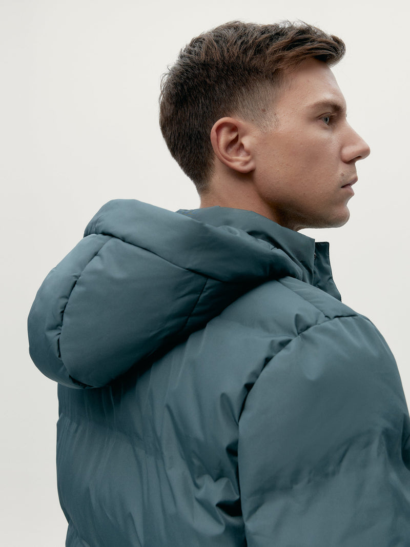 Chaqueta Saiko Gris Verde - Hombre