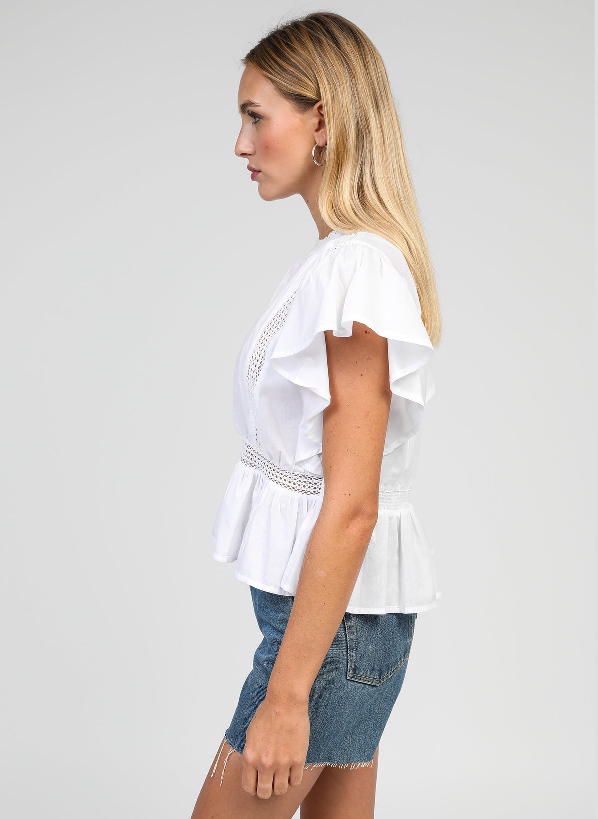 Blouse Salekina Blanc