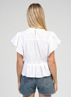 Blouse Salekina Blanc