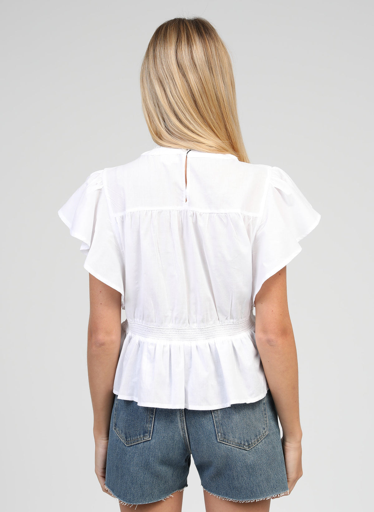Blouse Salekina Blanc
