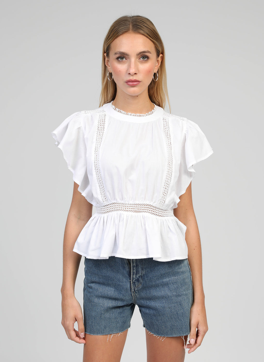 Blouse Salekina Blanc