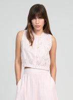 Chemise Salyta Corail