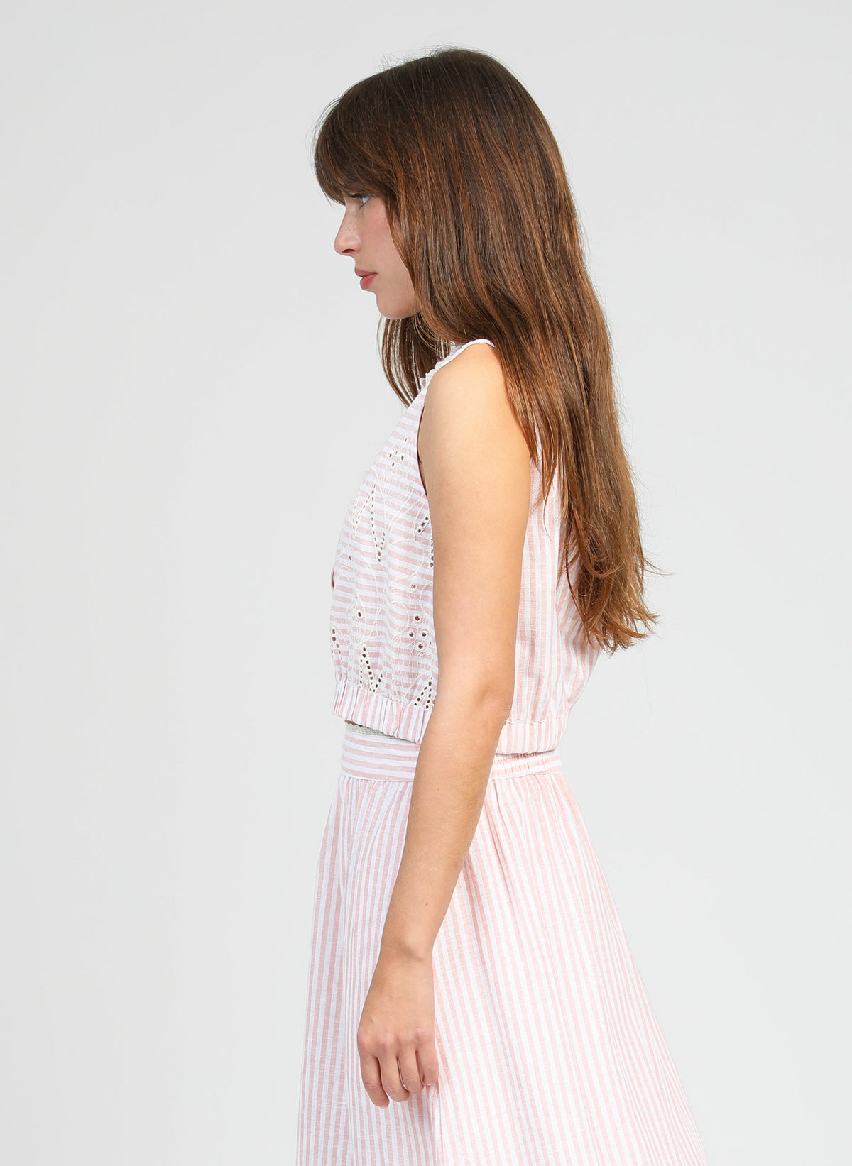 Chemise Salyta Corail