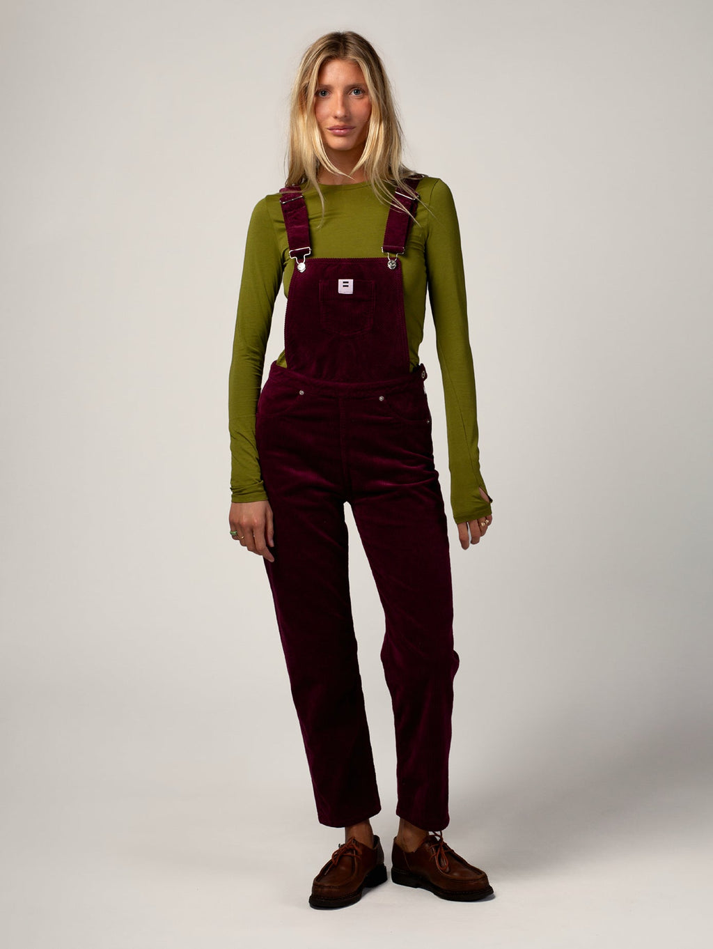 Salopette Mom Prune