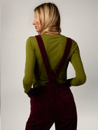 Salopette Mom Prune
