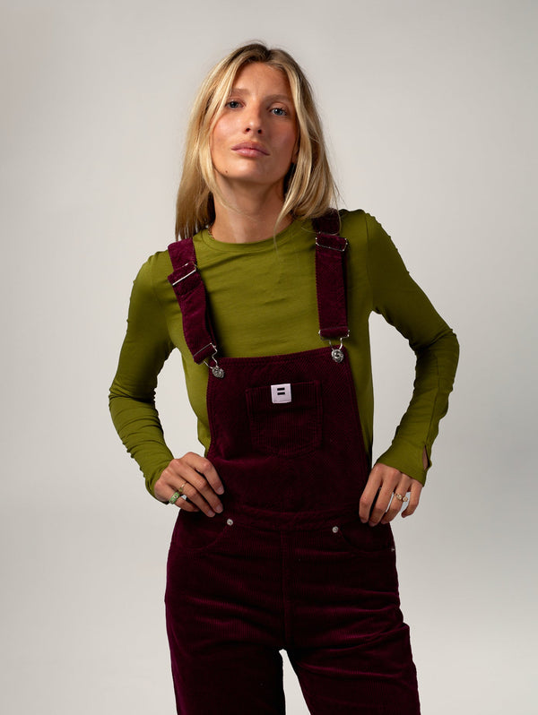 Salopette Mom Prune