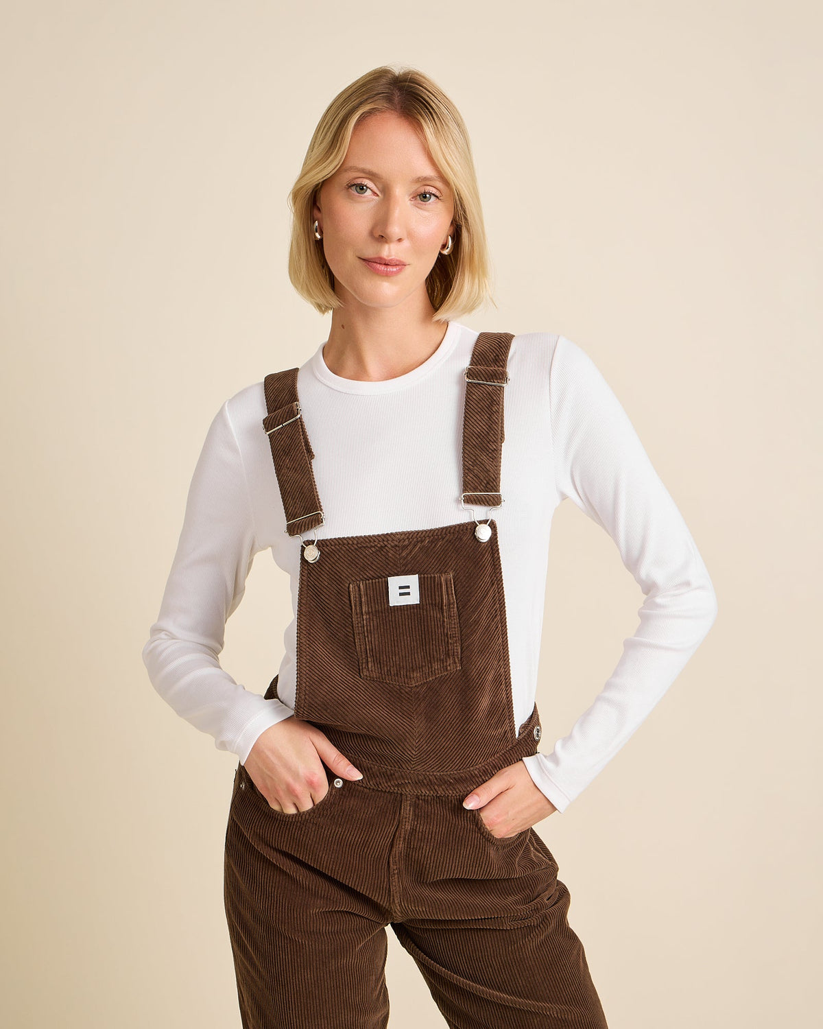 Tuinbroek Mom Chocolat