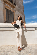 Sac Scarlett Raphia - Noir