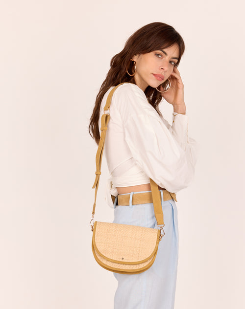 Sac Bandoulière Abel Ocre