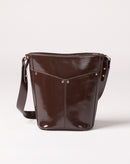 Sac À Main  Gabrielle Chocolat Vernis