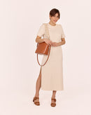 Sac Seau Marlon Camel Macrame