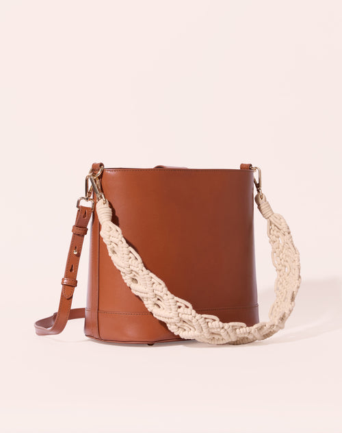 Sac Seau Marlon Camel Macrame