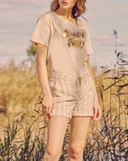 Bermuda Sam Fancy - Crafted Striped - Women